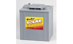 MK-Battery - Model 8GTE35-DEKA - Valve-Regulated Gelled-Electrolyte Battery