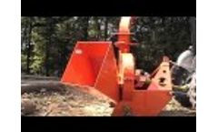 SALSCO, Model 6210PTO Gravity Feed Chipper Video