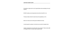 Grenhouses Irrigation System Brochure