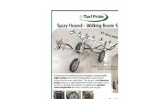 Spray Hound Walking Boom Sprayer Datasheet