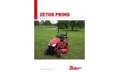 Zetor Primo - Tractor - Brochure