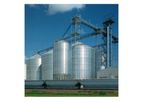 Brock - Model M-Series - Stiffened Grain Bins/Silos