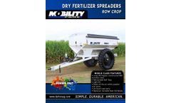 Dalton - Wide Spread Mobility Row Crop Spreaders - Brochure