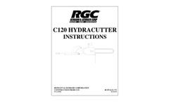 RGC HydraCutter - Model C120 - Chainsaws -  Manual