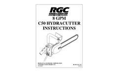 RGC HydraCutter - Model C50 - Chainsaws - Manual