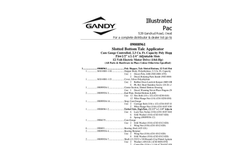 Gandy - Model 09008961 - 100 Lb., Capacity Talc Applicator with 12-Volt Motor - Brochure