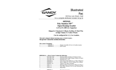 Gandy - Model P452-R - 45-Lb. Capacity Poly Cam Gauge Two Outlet Applicator - Brochure