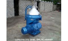 Alfa Laval - Model LOPX 710 - Alfa Laval LOPX 710