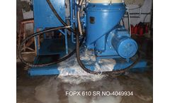 Alfa Laval - Model FOPX 610  - fuel oil separator