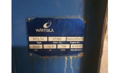 WARTSILA ENGINE - Model W7L32  - WARTSILA ENGINE W7L32
