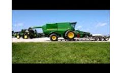 Jet Detachable Gooseneck Trailer Complete Loading in Under 10 Minutes Video