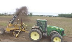 Liebrecht Waterway Ditcher Creating Grass Waterway - Video