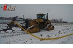 CAT on Tracks with Liebrecht Mounted Tile Plow - Video