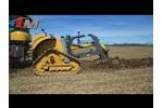 CAT with Steel Tracks on Liebrecht Mounted Tile Plow - Spring 2018 - Video