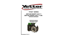 Model 2967-029A/097A - Floating Residue Manager Planter Attachments Brochure