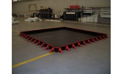 Winkler - Hazardous Liquid Containment Flip-Up Wall Berms