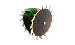 Zipper - Angled Spiked Closing Wheels Double Disc Openers Attachments