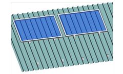 ArtSign - Model AS-SR-RRMS - Sloping Roof Railess Roof Mounting System