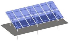 ArtSign - Model AS-AGMS-RB - Aluminum Ground Mounting System--Rectangle Beam