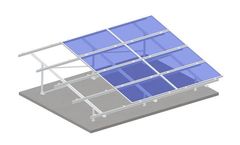 ArtSign - Model AS-AGMS-1UB - Aluminum Ground Mounting System-Single Slot U Beam