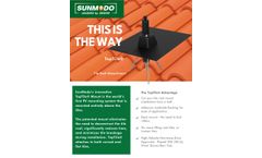TopTile - Tile Roof Solar Mounts - Brochure