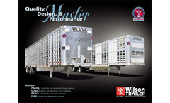 Stockmaster - PSAL/PSADL - Straight Floor Semi Livestock Trailer Brochure