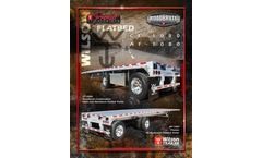 Premier - Model  CFAF-1080 - All Aluminum Flatbed Trailer - Brochure