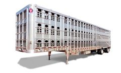 Stockmaster - Model PSAL/PSADL  Series - Straight Floor Semi Livestock Trailer