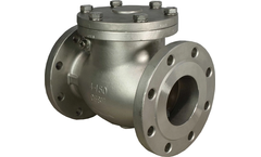 Landee - Model ASTM A216 WCB, 4 Inch, Class 150, API 600 - Flanged End Check Valve