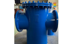 Landee - Model ASTM A234 WPB -150 LB, 24 Inch, RF - Basket Strainer