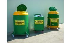 Wheeled run down oils collection tanks