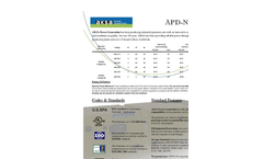 Model APD - NG30 - Stationary Engine Generator Brochure