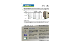 Model APD-ULJ55 - Stationary Engine Generator Brochure