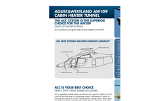 AgustaWestland - Model AW109 - Cabin Heater Tunnel- Brochure
