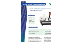 8200 Oxygen Permeation Analyzer Brochure