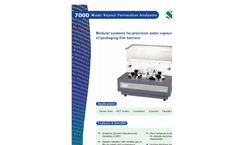 7000 Water Vapor Permeation Analyzer Brochure