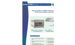 Oxygen And Nitrogen Control System 8500 and 9500 Brochure