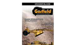 Bison - Model 1000RS/1200RS/1400RS/1600RS SERIES - Grader Blade Brochure