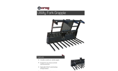 Virnig - Model v40 - Utility Fork Grapple - Brochure