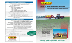 Hiniker - HD Series - Mid-Mounted Booms Sprayer  Brochure
