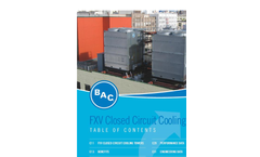 BAC - Model VXI - Closed Circuit Cooling Towers Brochure