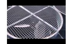BAC cross-flow packing - The heart of a cooling tower.Video