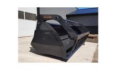 Agromec - Model 2.5YD - Bucket With Integrated Grapple