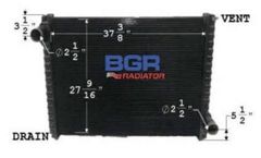 BGR - Model Sterling - Ford Radiator