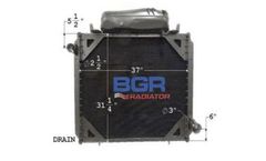 BGR - Model FLD12,120: Classic XL - Freightliner Radiator
