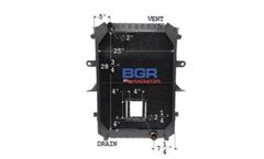 BGR - Model FL50,90 Snow Plow - Freightliner Radiator
