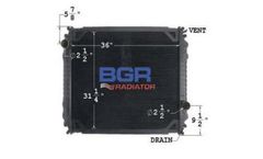 BGR - Model T300, T400 - Kenworth Charge-Air-Coolers