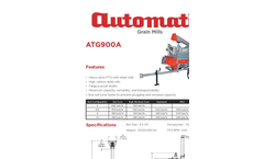 Automatic - Model CSU1000 - Corn and Grain Roller Mills -Brochure
