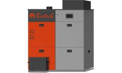 Biotech - Model PZ 25 RL - Pellet Boiler with Automatic Filling