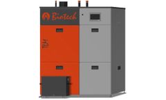 Biotech - Model Top Light M MBW up to 14,9 kW - Pellet Boiler with Manual Filling
